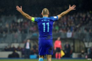 Robben schrikt van dramatisch Oranje