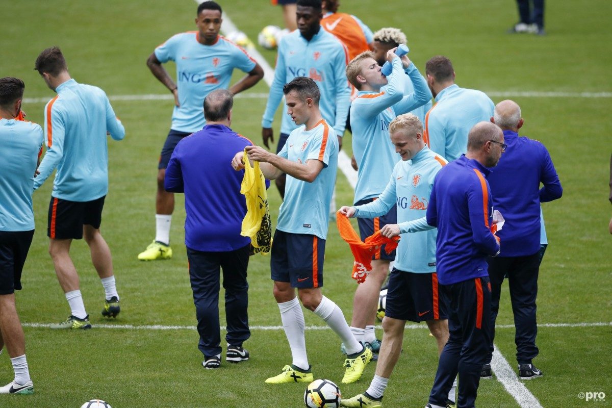 Mogelijke opstelling Oranje tegen Frankrijk