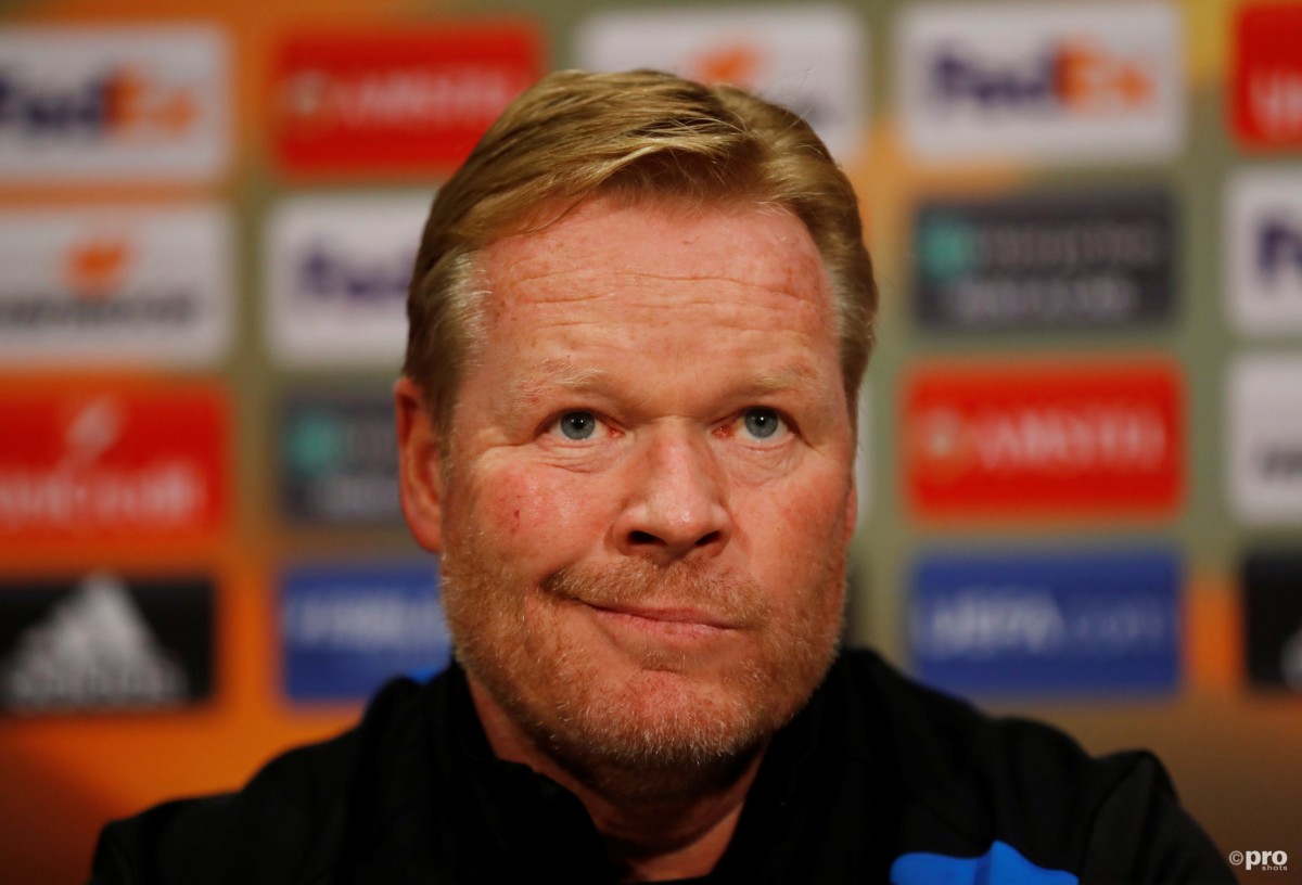 LIVE: Ronald Koeman bondscoach van het Nederlands elftal