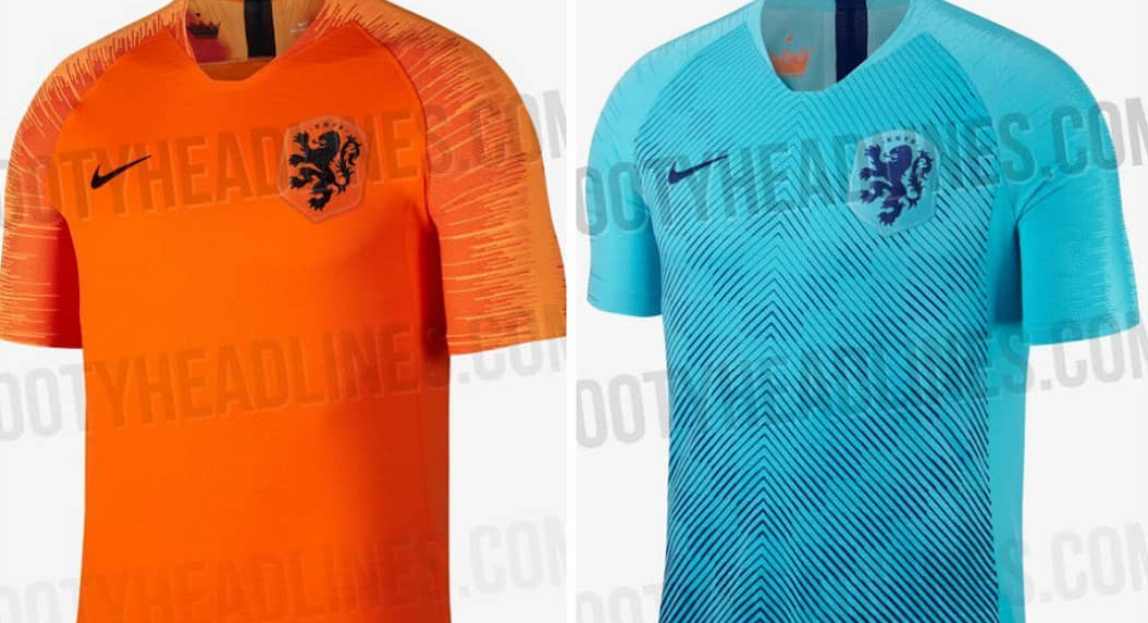 Zijn dit de nieuwe shirts van Oranje?