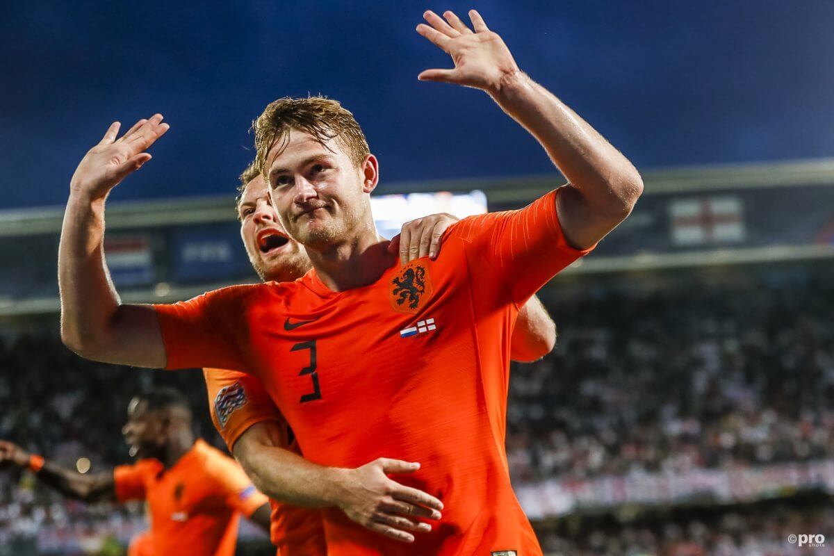 De Ligt scoort tegen Engeland