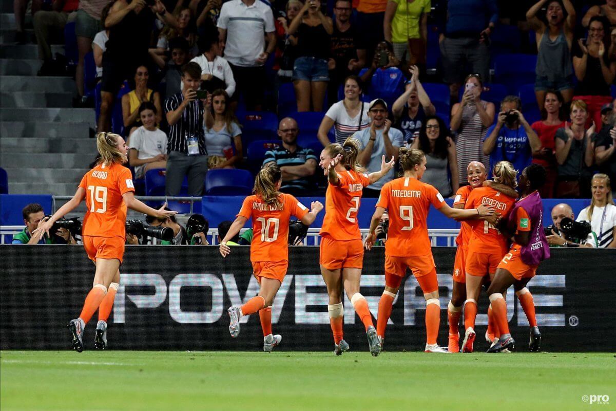 WK-finale Oranje Leeuwinnen - Verenigde Staten