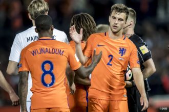 De opstelling van Nederland tegen Estland