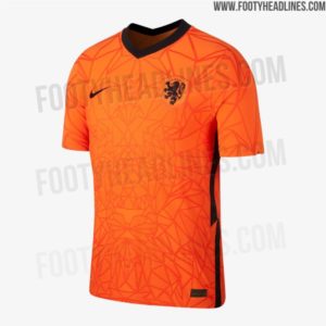 Shirts van Oranje voor EK 2020: het thuisshirt voorkant