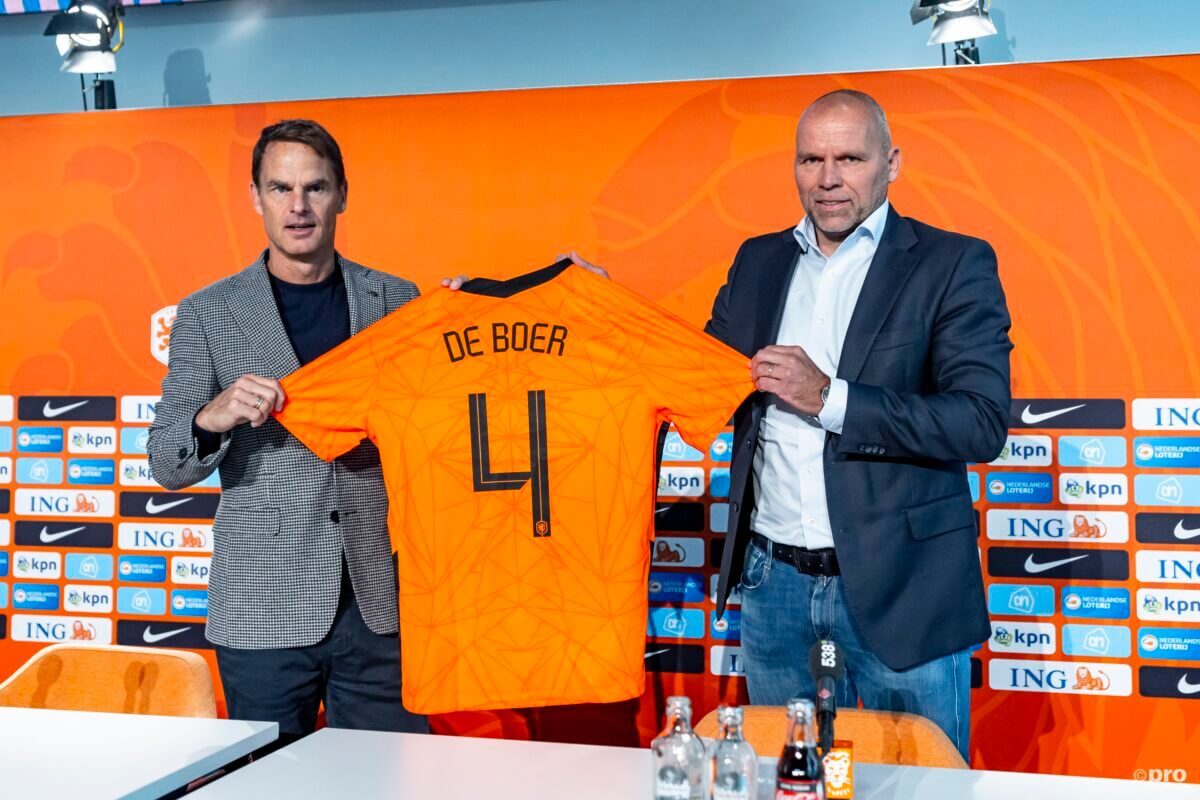 Frank de boer op de persconferentie