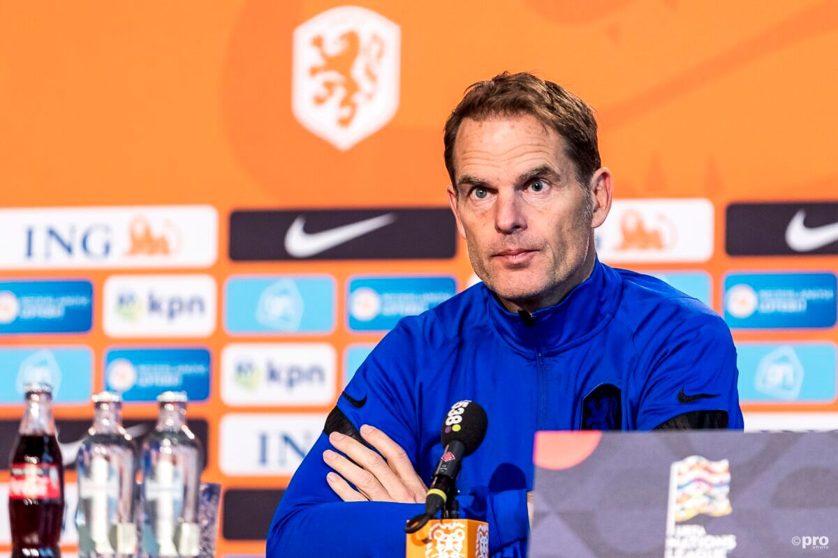 De boer tijdens de persconferentie