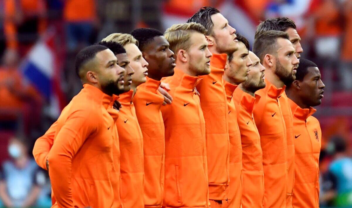 Opstelling nederland tegen noord macedonie