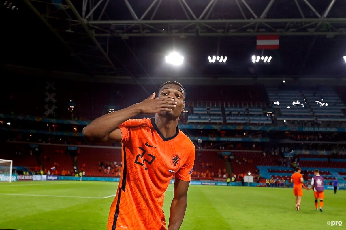 Dumfries Gedeeld Topscorer Op Het Ek Mee Met Oranje