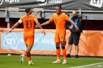 Ook Gravenberch maakt eerste goal in Oranje