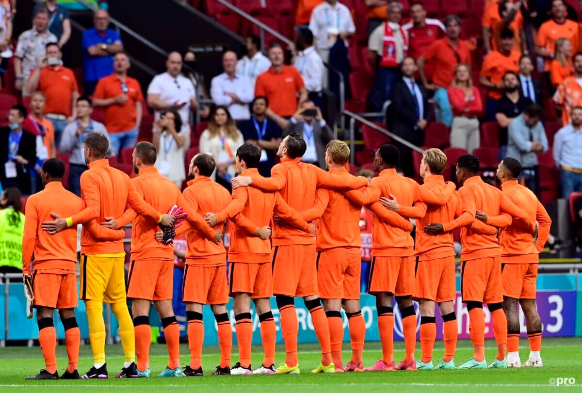 Opstelling nederland - Tsjechië