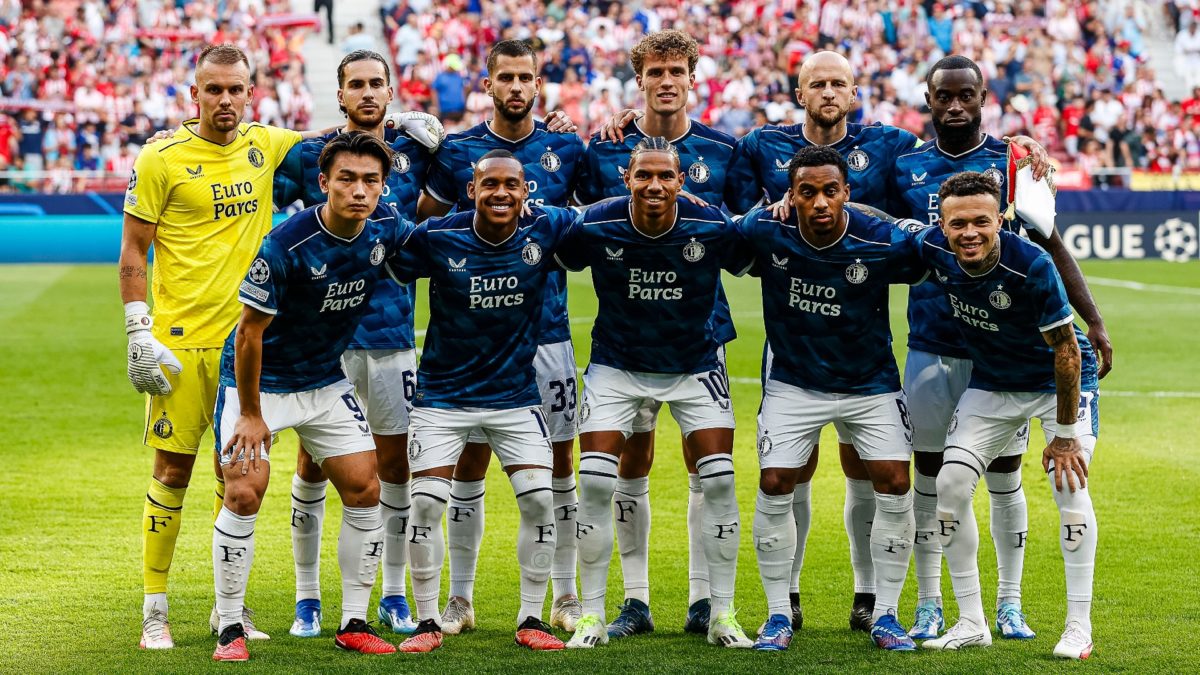 Het elftal van Feyenoord