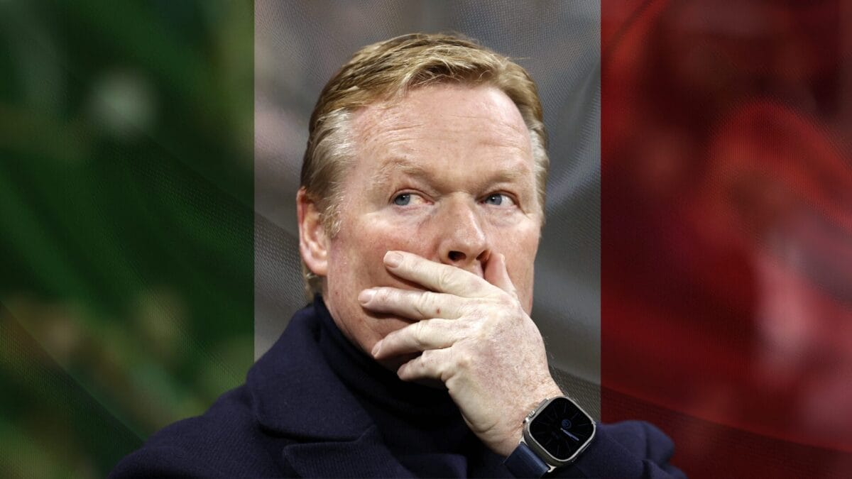 Ronald Koeman, bondscoach van het Nederlands elftal