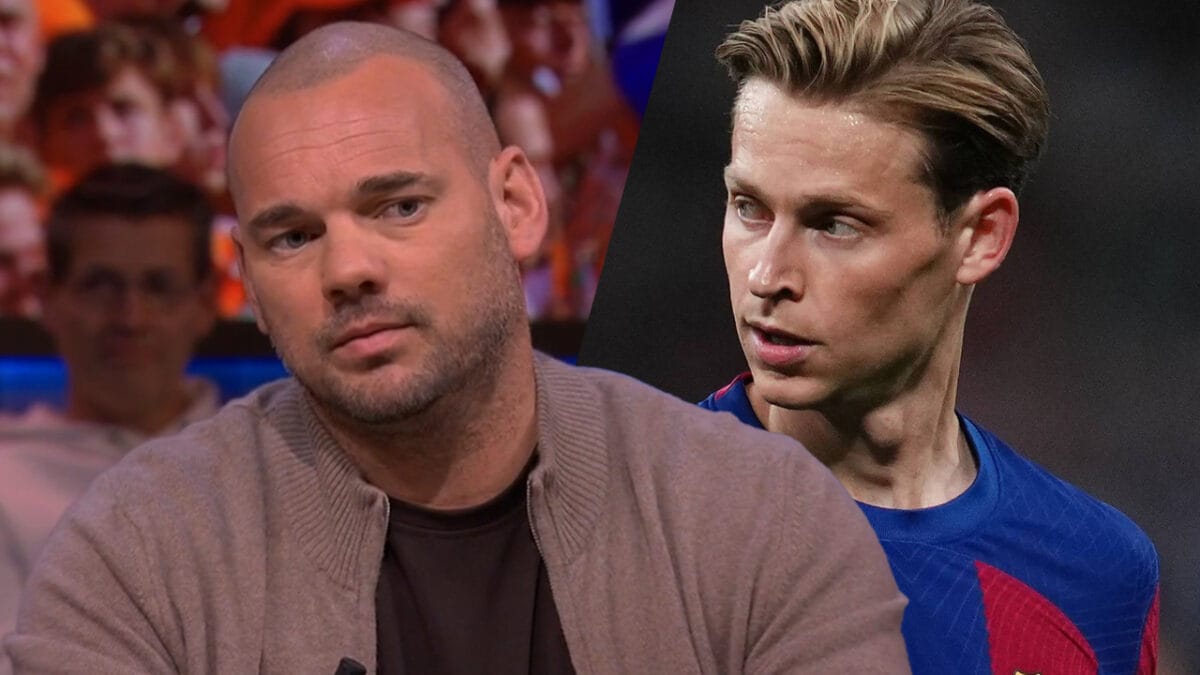 Wesley Sneijder over de vervangen van Frenkie de Jong in Oranje