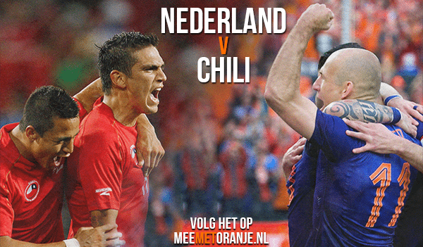 Groepswedstrijd Nederland - Chili