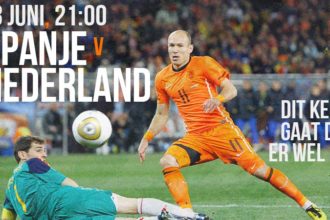 Liveblog: Spanje v Nederland (WK 2014)