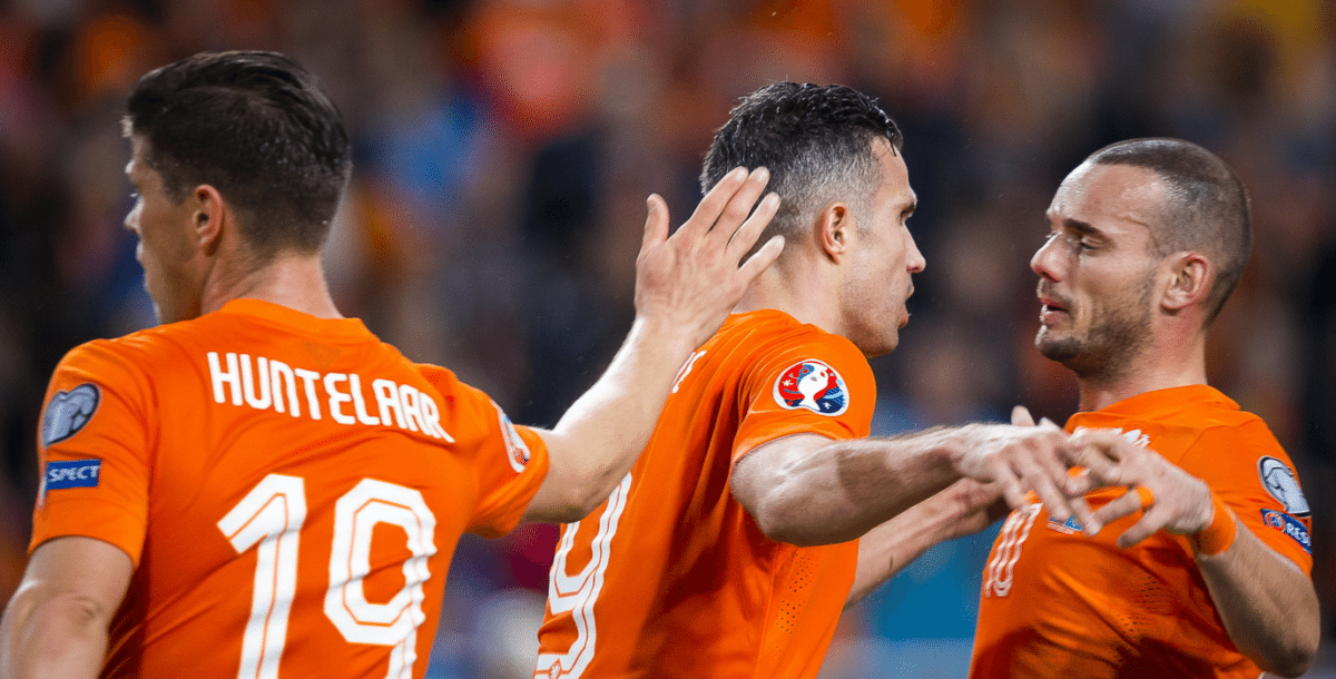 Huntelaar, Van Persie, Sneijder