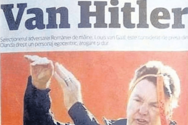 Roemeense krant "Van Hitler"