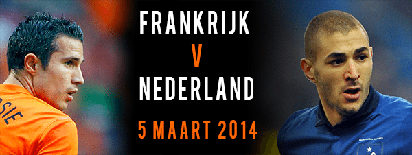 Frankrijk - Nederland 5 maart 2014