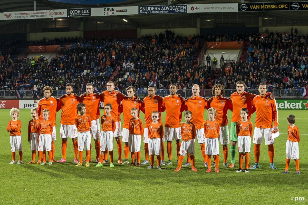 Opstelling jong oranje bekend