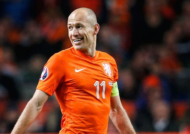 Robben gewoon bij Oranje