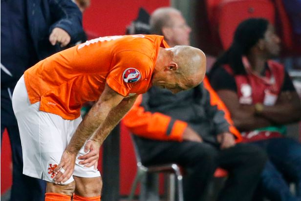 Robben met blessure terug naar München