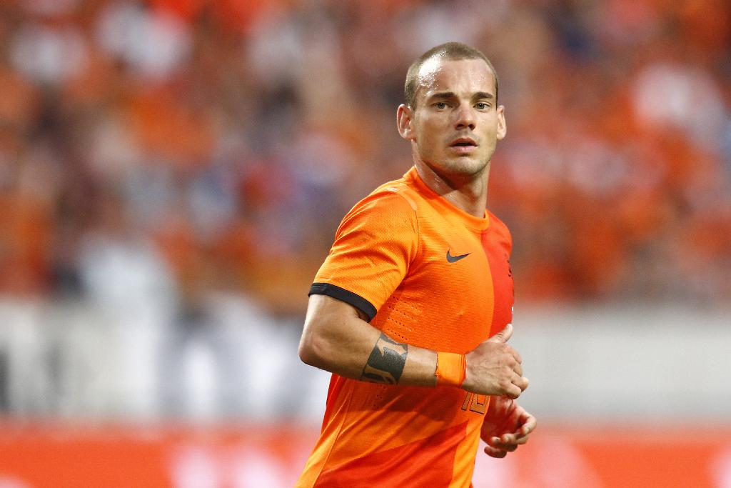 Sneijder in oranje