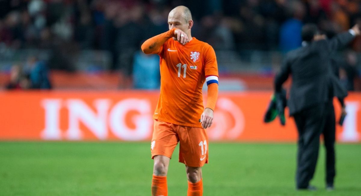 arjen Robben, aanvoerder van Oranje