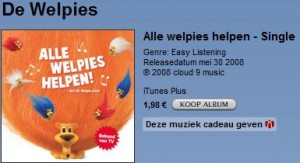 Welpies op iTunes