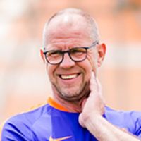 Portretfoto Fred Grim Nederlands elftal