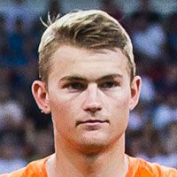 Portretfoto Matthijs de Ligt Nederlands elftal