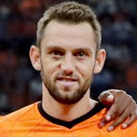 Portretfoto Stefan de Vrij Nederlands elftal