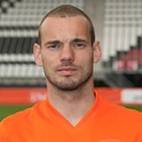 Portretfoto Wesley Sneijder Nederlands elftal